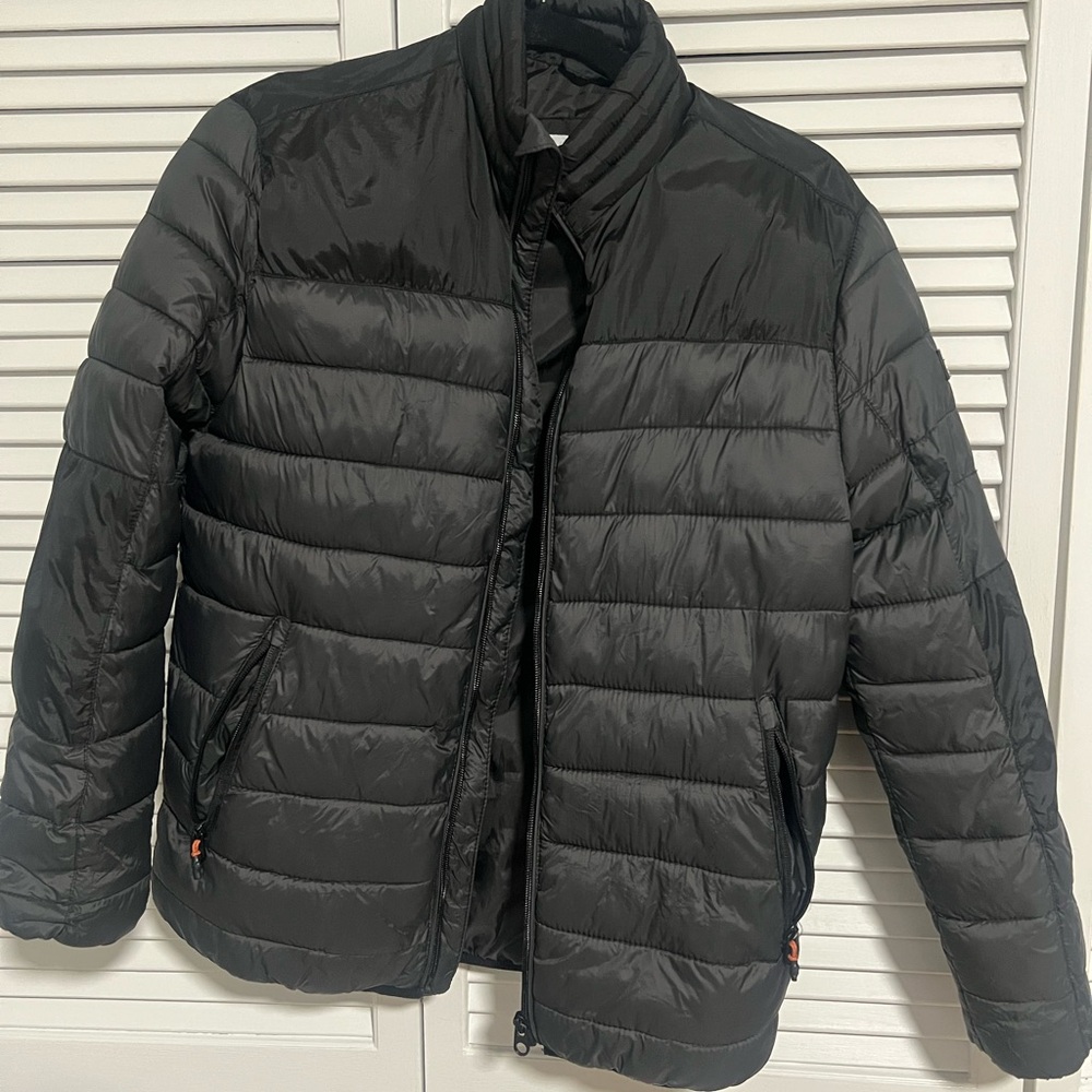 Lightweight black puffer jacket Zara boys 13-14